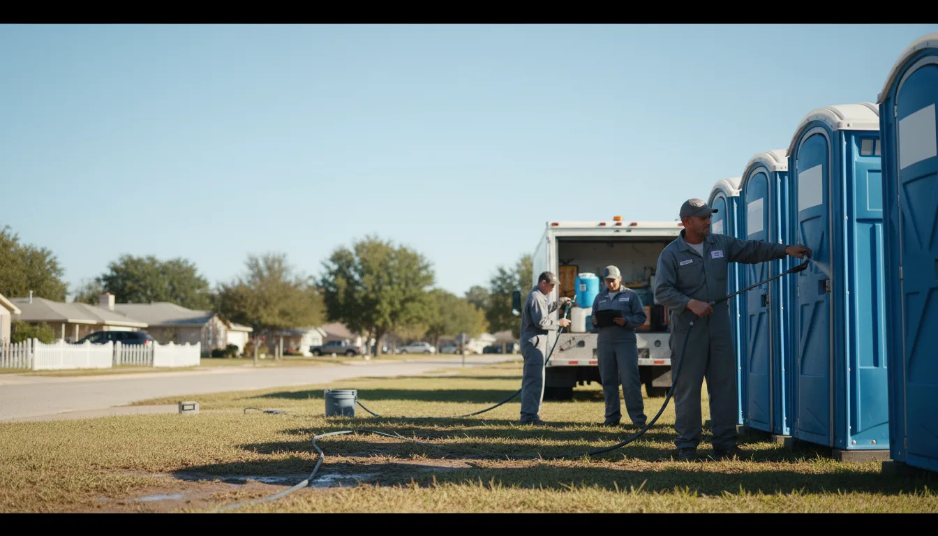 Long-Term Portable Toilet Rental in Sellers, SC near me